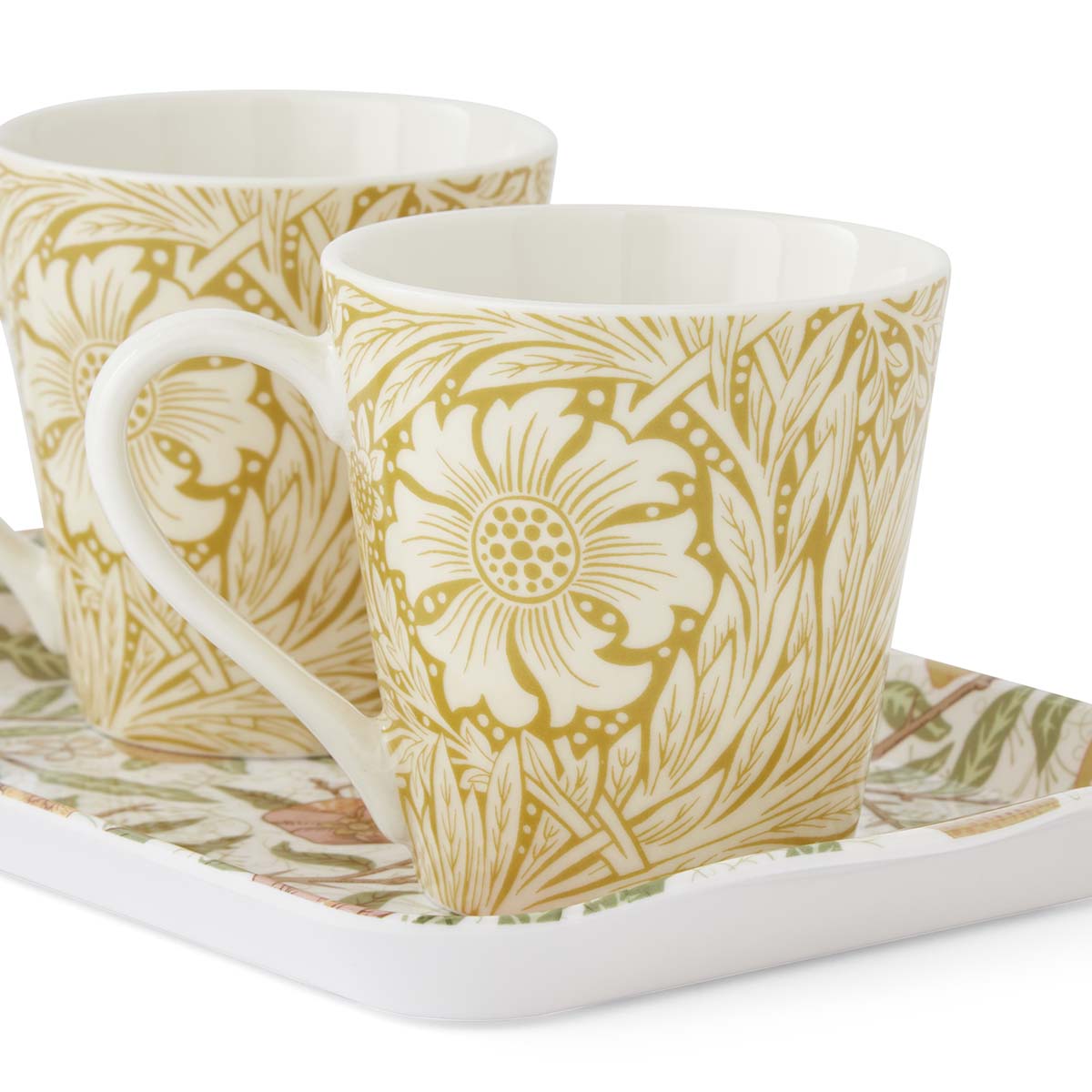 Morris & Co. Fruit & Marigold Mug & Tray Set image number null